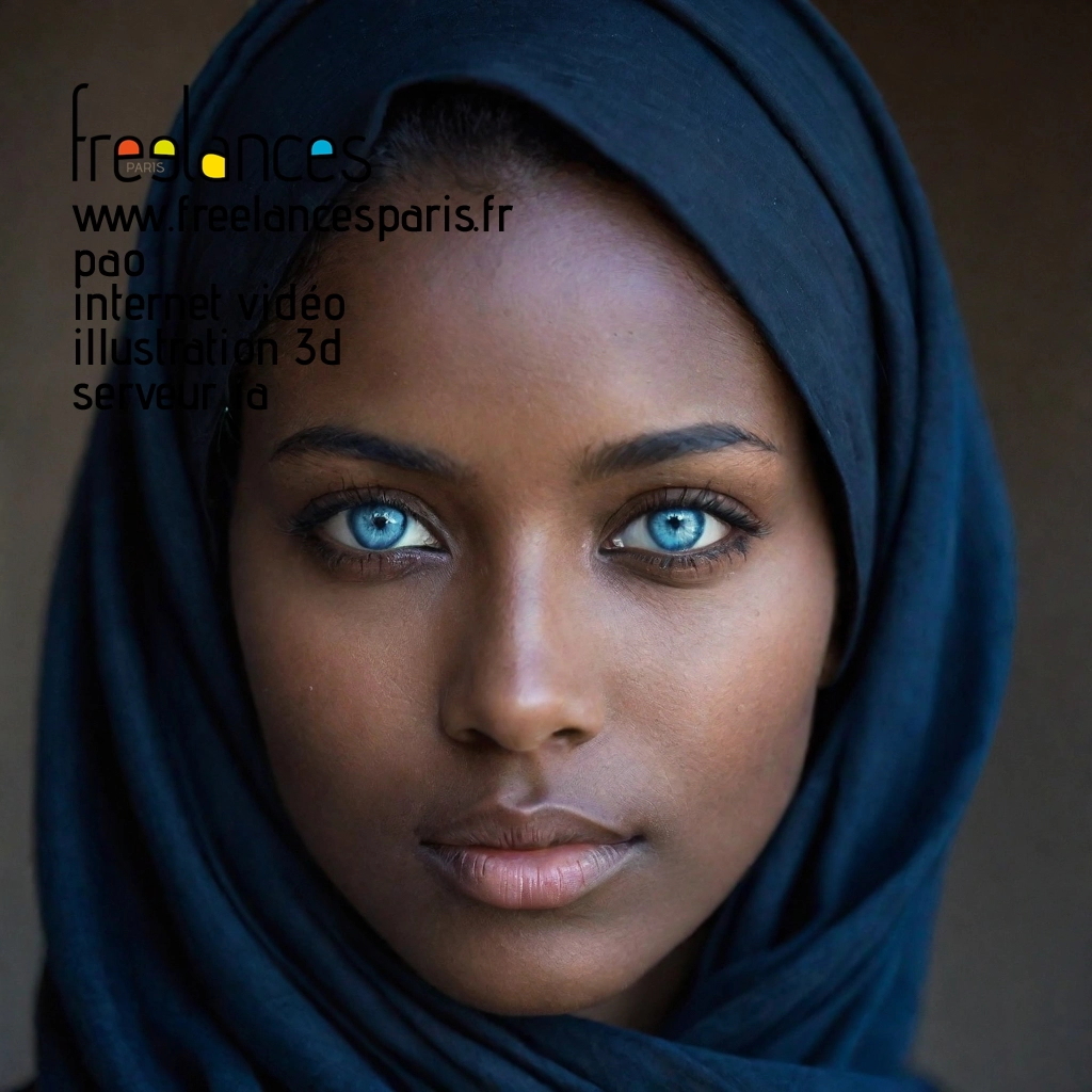 Pao mise en page internet vidéo illustration 3d serveur IA générative AI freelance paris studio de création magazines 73c4g9f0